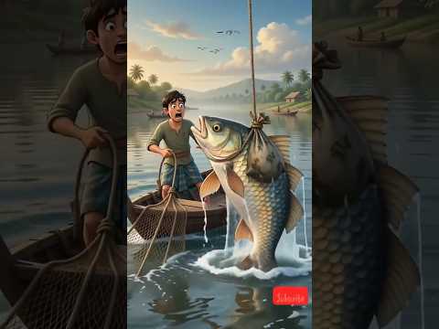 মাছের গলায় লোহার তালা! ৩০ বছর পর জেলের জীবনে এল যে সত্য 😱🐟 #Shorts #ViralShorts #BanglaShorts