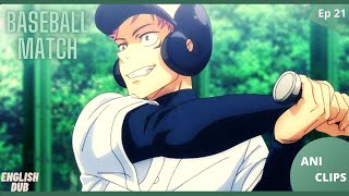 Baseball Match Best Moments Jujutsu Kaisen呪術廻戦 English Dubepisode 21