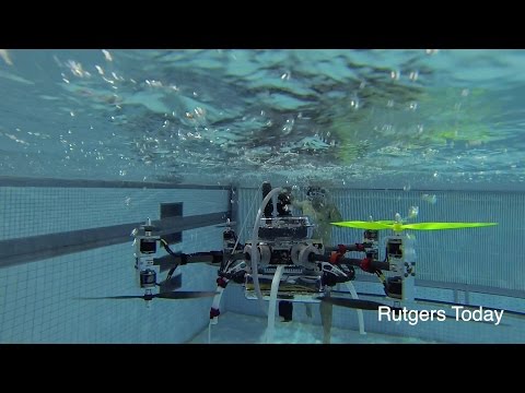 Underwater Drone Can Also Fly