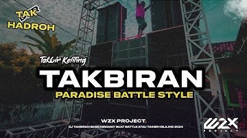 DJ TAKBIRAN HADROH PARADISE X GONG JAIPONG TERBARU 2024
