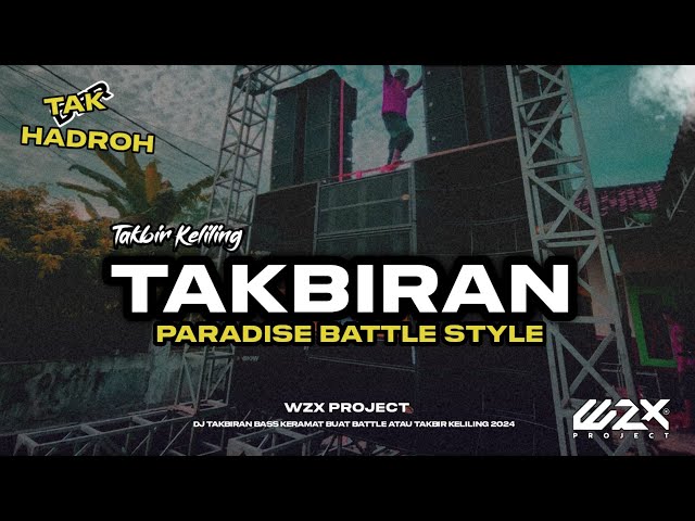 DJ TAKBIRAN HADROH PARADISE X GONG JAIPONG TERBARU 2024 class=