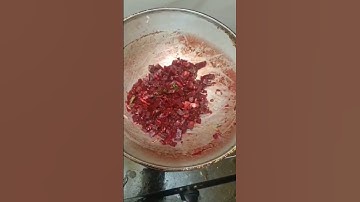 Beetroot fry helps to boost stamina #reels #food #feedshorts #video