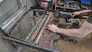 Replacing Rotten Wood Structure with Steel. 1930 Model A