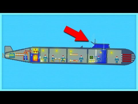 ЗАБЫЛИ ЗАКРЫТЬ ЛЮК НА ПОДЛОДКЕ! ЧТО БУДЕТ? FLOATING SANDBOX