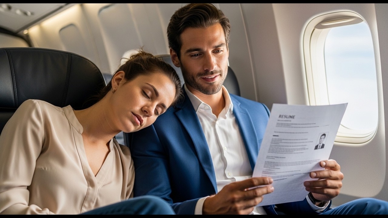 ELA LEVOU O CURRÍCULO AO MILIONÁRIO E ACABOU ADORMECENDO—O SORRISO DELE NO DIA SEGUINTE REVELOU TUDO