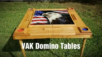 Proud to be an American custom Domino Table