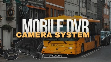 Mobile DVR for Bus Monitoring | Bus Camera System | www.kocchis.com #mobiledvr