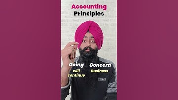 Going Concern Concept Explained | Accounting Principle #accountingprinciples