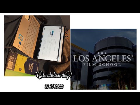 (Online) Orientation day! First day at Los Angeles Film School.
