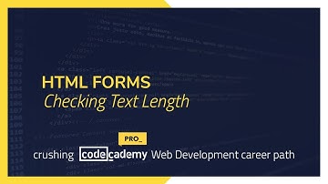 Crushing Codecademy PRO WEB DEVELOPMENT career path Challenge - Checking Text Length