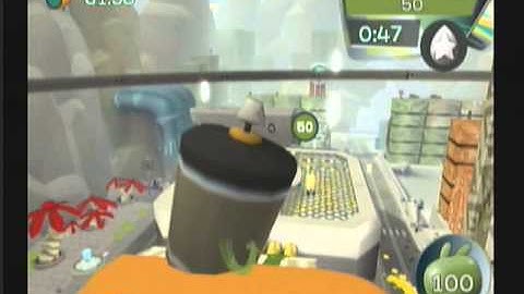 DE BLOB Wii Walkthrough Part 5D Guggentraz Island