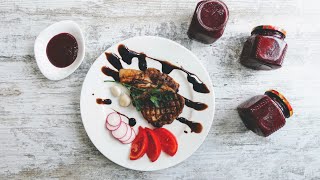 видео: Изысканный соус из малины на зиму / Сос от малини за месо картинка: Изысканный соус из малины на зиму / Сос от малини за месо