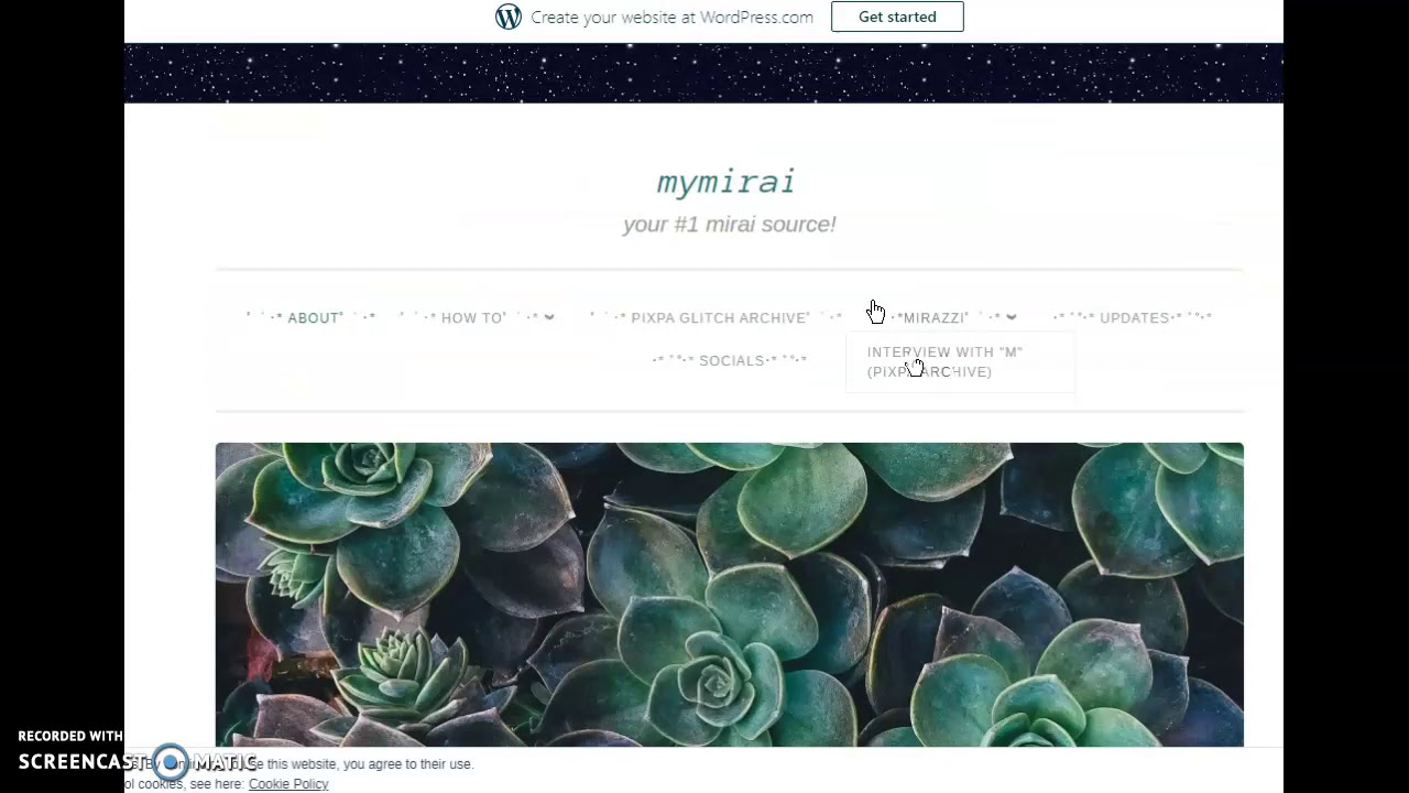 talking about pixel park , fantage rewritten and mirai !