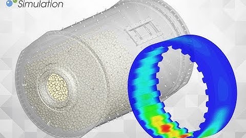 Ball mill simulation with DEM-FEM