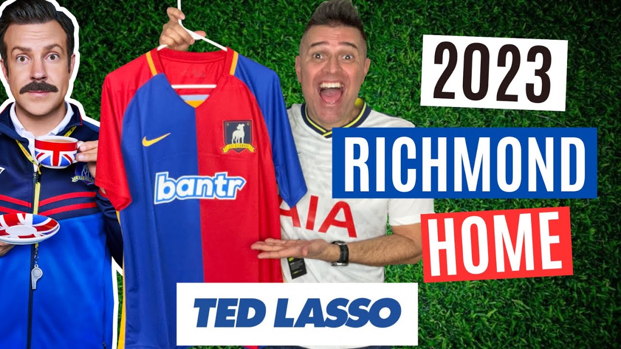 🏴󠁧󠁢󠁥󠁮󠁧󠁿 TED LASSO SHIRT 🇺🇸 Nike 2023 AFC Richmond Home