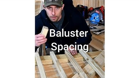 Spacing Deck Balusters
