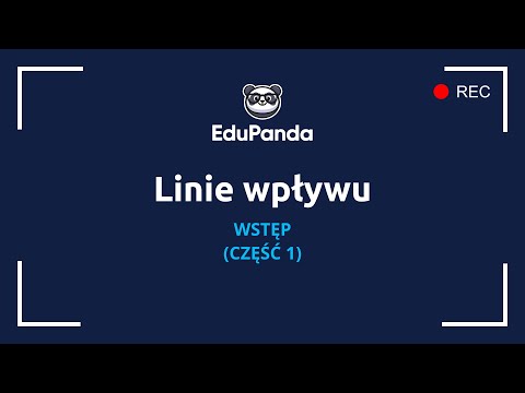 Wideo: Jak Budować Linie Wpływów