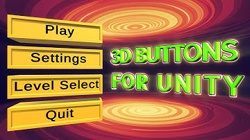 Easy 3d Menu for Unity - Tutorial