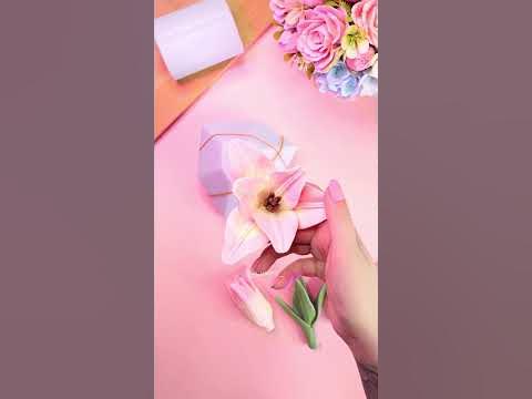 Лилии из мыла #мыловарение #творчество #мыло - YouTube