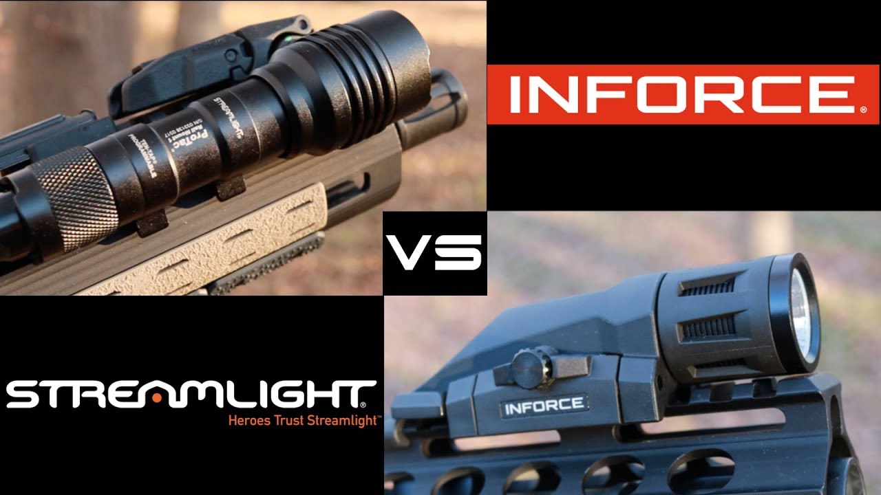 Streamlight Rail Mount 1 vs InForce WML Gen2 ARO News
