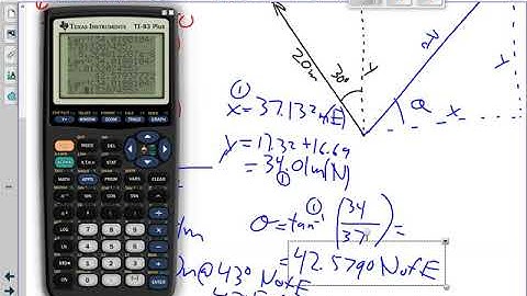 Kinematics Quiz #10A Vector Addition