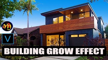 How To Create BUILDING GROW EFFECT - Vegas Pro