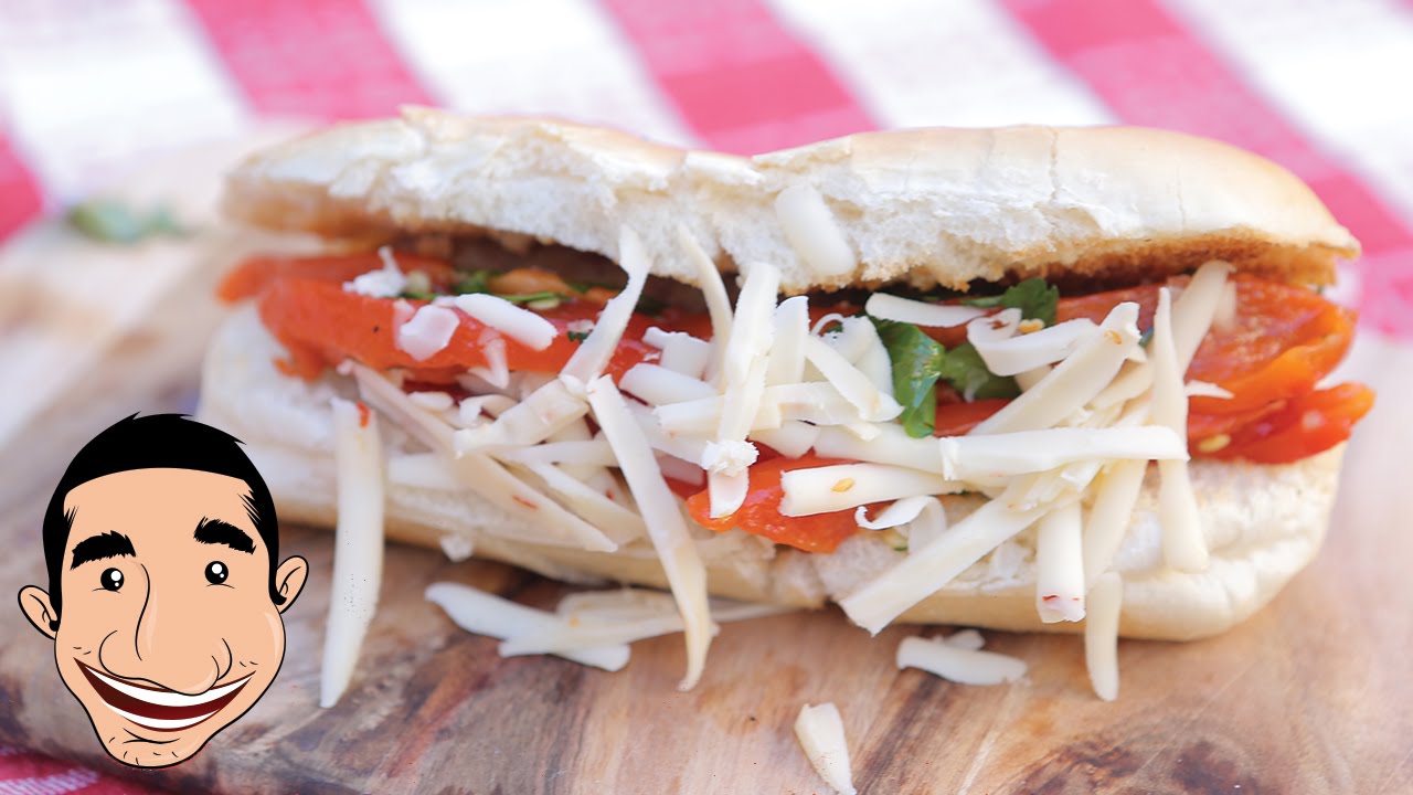 Italian Hot Dog | Italian Sausage and Peppers Sandwich | Vincenzo