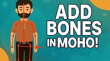How to Add Bones to a Character in Moho Studio | Step-by-Step