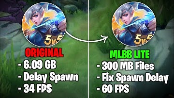 New! MLBB Lite Version [300 MB] | Fix Spawn Delay and Smooth FPS in Mobile Legends