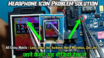 Lava A1 headphone problem solution, lava, micromax, keypad mobile headphone signal problem solution