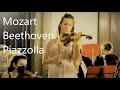 Mozart obertura figaro violin concerto 4 beethoven romance 2 sinfona jupiter libertango full