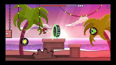 [65422675] Summertime (by IcarusWC, Harder) [Geometry Dash]