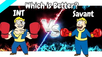 Intelligence vs Idiot Savant Which is Better?  Fallout 4