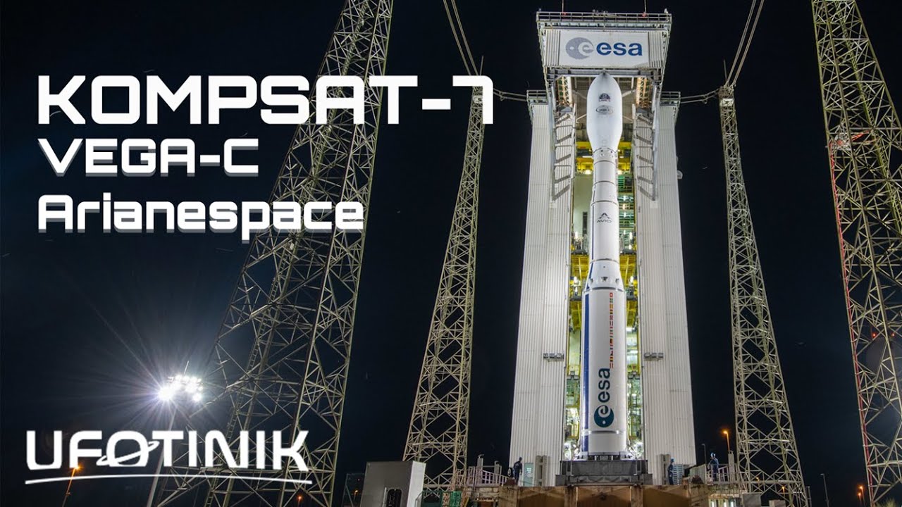 🔴 EN DIRECT LANCEMENT ARIANESPACE KOMPSAT-7 ( Fusée Vega C - Lancement spatial FR)