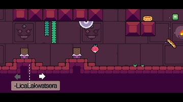 Dadish 2 (World 4 - Level 33) + Star Walkthrough - Fantomo Temple