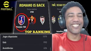 1.000 GOLS! DESAFIO IMPOSSIVEL Contra TOP RANKING GLOBAL no eFootball 2024 Mobile