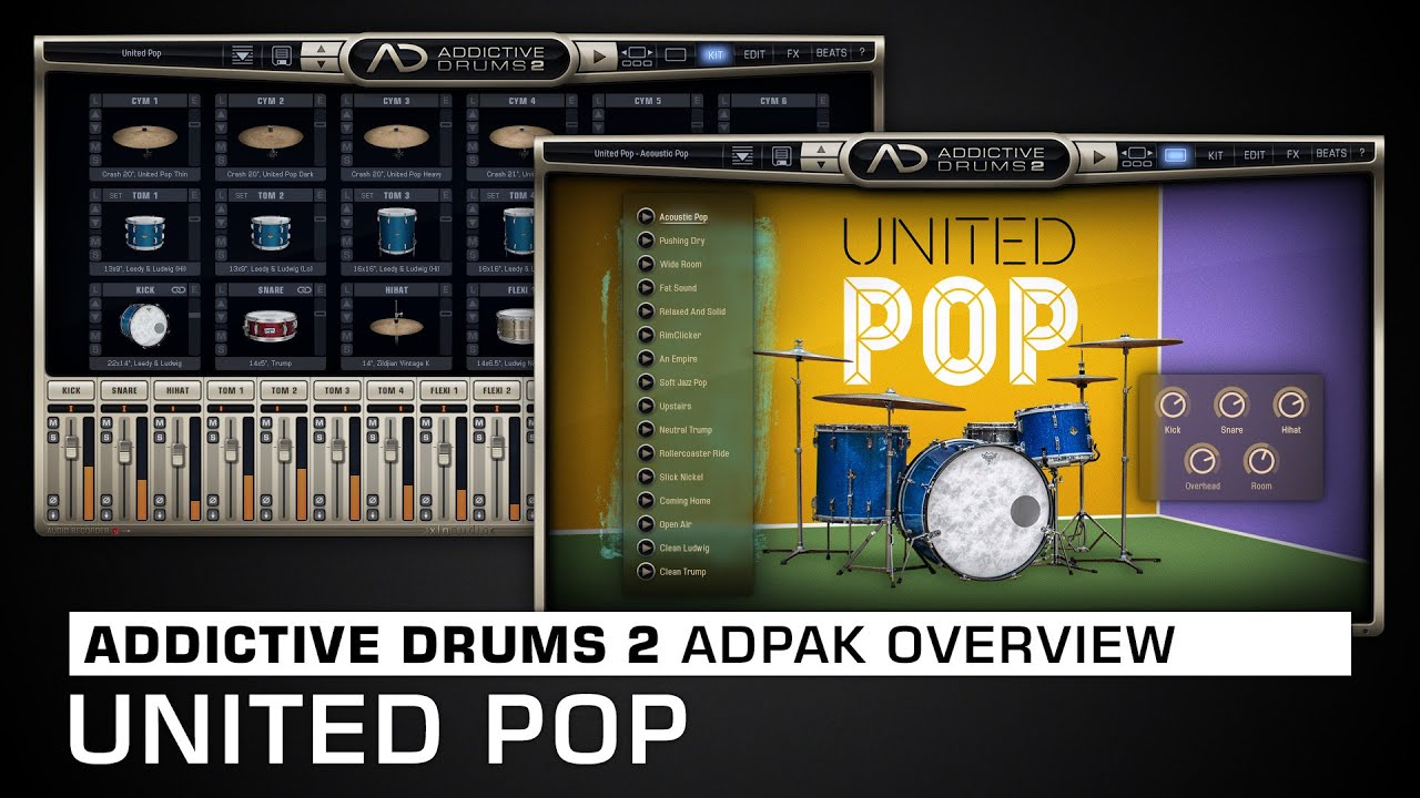 JRRshop.com | XLN Audio Addictive Drums 2: Retroplex