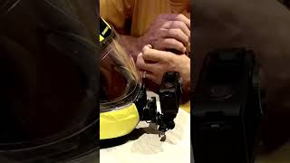 DJI Osmo Acton 4 Motorcycle Helmet setup #adventureriding #motovlogging