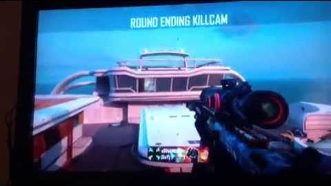 Amazing no scope across the map BO2