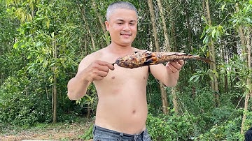 Độc Đáo Cá Lóc Nướng Trui Kiểu Miền Trung | Duy Hai Lúa Vlog