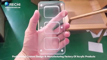 RECHI |Design & Manufacturing Acrylic Factory| How To Make Acrylic Gold Coin Storage Display Case