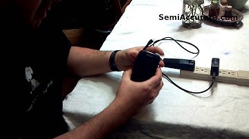 Charlie demos touch screen problems