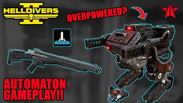 Helldivers 2 - WHY WAR STRIDERS ARE THE *WORST* AUTOMATON ENEMY!! (Solo Max Difficulty)