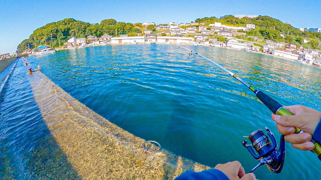水没堤防で餌代0円のカワハギ釣り