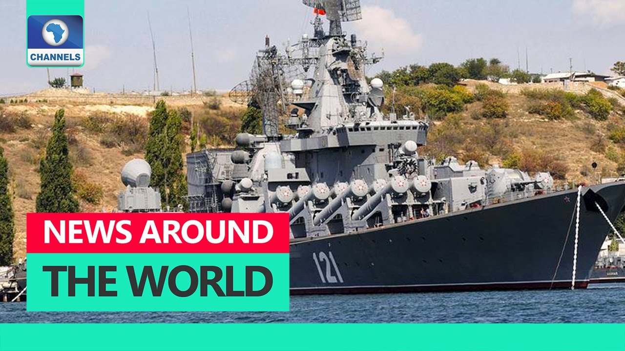 Controversy As Russian Navy Flagship Sinks In Black Sea | Around The World In 5