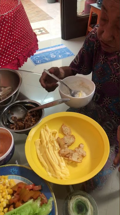 Sarapan bubur ayam yg tertunda😅