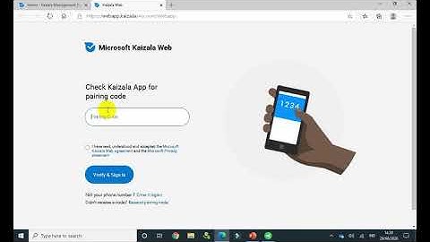 [KAIZALA] 14. Portal-Masuk kaizala web