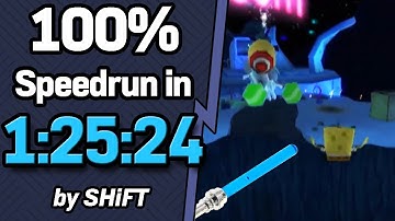 SpongeBob SquarePants: Battle for Bikini Bottom 100% Speedrun in 1:25:24 (WR on 4/19/2019)