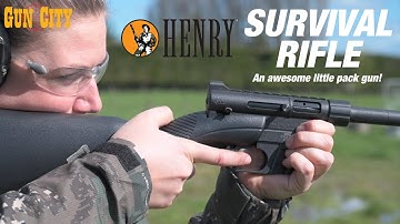 Cover Image for Henry Survival Rifle 22LR - Gun Review *LIVE FIRE*