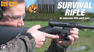Henry Survival Rifle 22LR - Gun Review *LIVE FIRE*